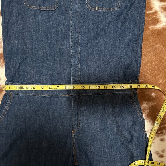 Duluth Trading Post Long Sleeve Denim Coveralls Size M - Picture 3 of 8